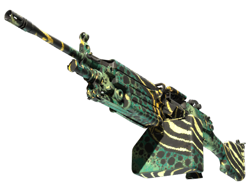 M249 | Emerald Poison Dart (Minimal Wear)