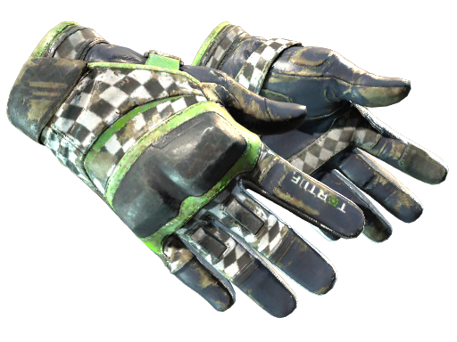 ★ Moto Gloves | Finish Line (Battle-Scarred)