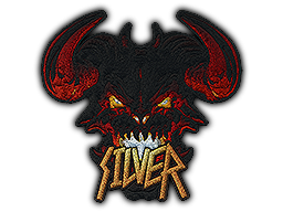 Patch | Metal Silver Demon