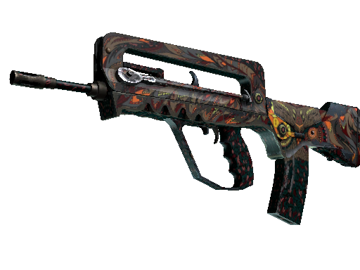 StatTrak™ FAMAS | Eye of Athena (Field-Tested)