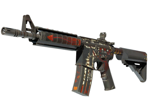 M4A4 | Hellfire (Battle-Scarred)