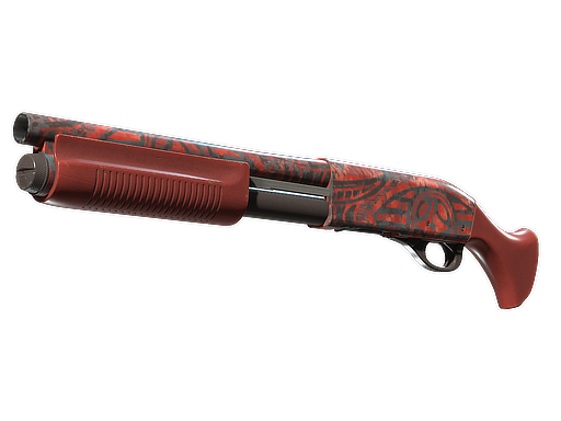 Sawed-Off | Crimson Batik (Field-Tested)