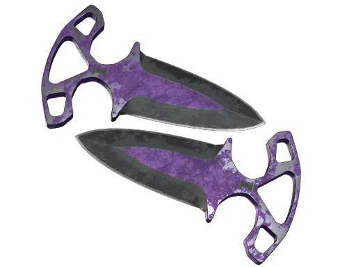 ★ Shadow Daggers | Ultraviolet (Battle-Scarred)