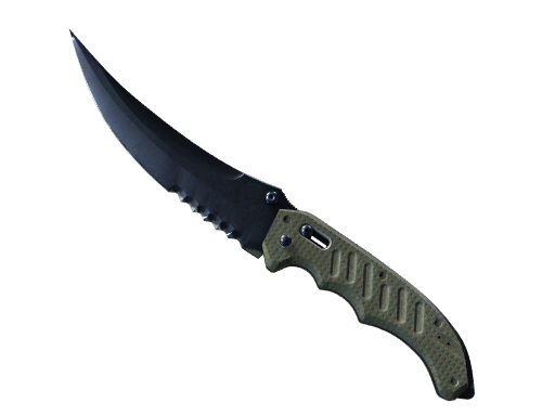 ★ Flip Knife | Blue Steel (Battle-Scarred)