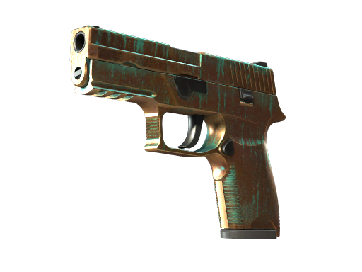 StatTrak™ P250 | Verdigris (Factory New)