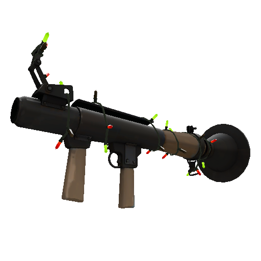 Strange Festivized Rocket Launcher