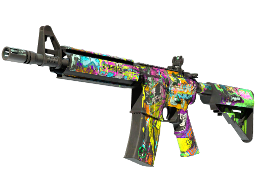 M4A4 | In Living Color (Battle-Scarred)