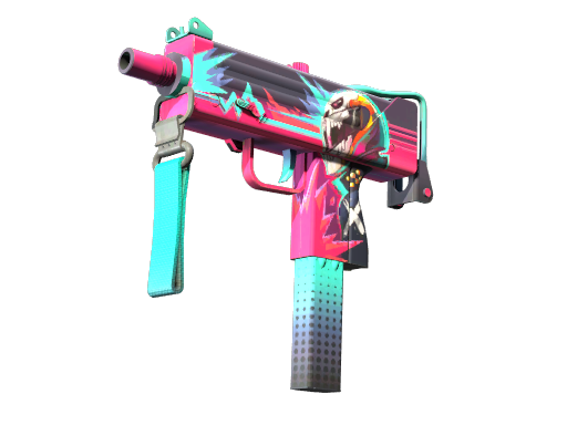 StatTrak™ MAC-10 | Neon Rider (Factory New)