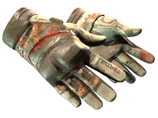 ★ Moto Gloves | POW! (Battle-Scarred)