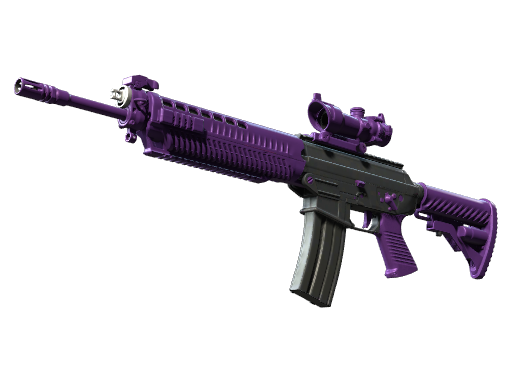 StatTrak™ SG 553 | Ultraviolet (Minimal Wear)