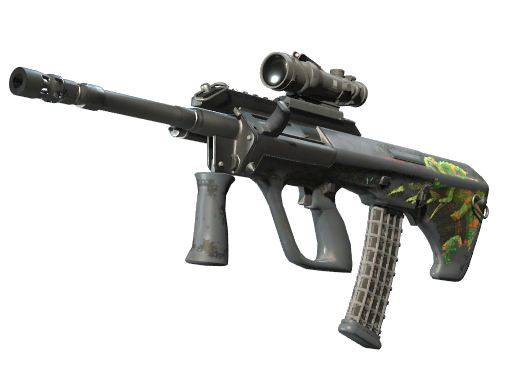 StatTrak™ AUG | Chameleon (Battle-Scarred)