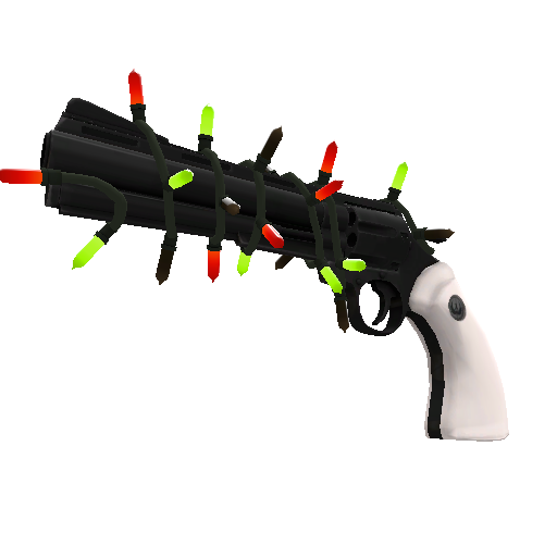 Strange Festivized Professional Killstreak Revolver