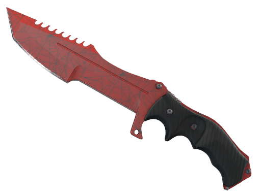 ★ Huntsman Knife | Crimson Web (Minimal Wear)