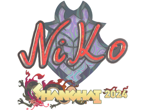 Sticker | NiKo (Holo) | Shanghai 2024