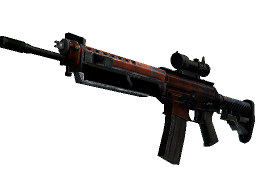 SG 553 | Danger Close (Battle-Scarred)