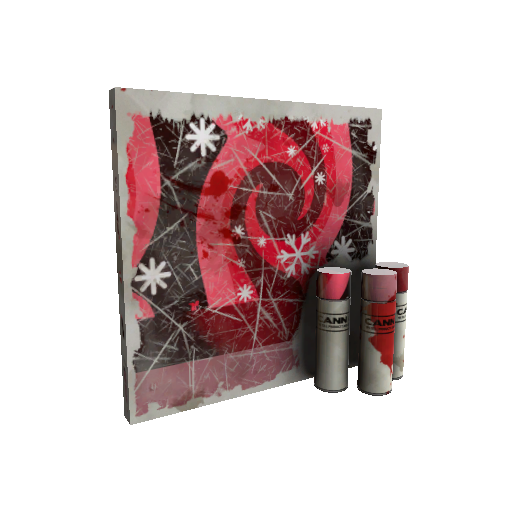 Strange Snowflake Swirled War Paint (Battle Scarred)