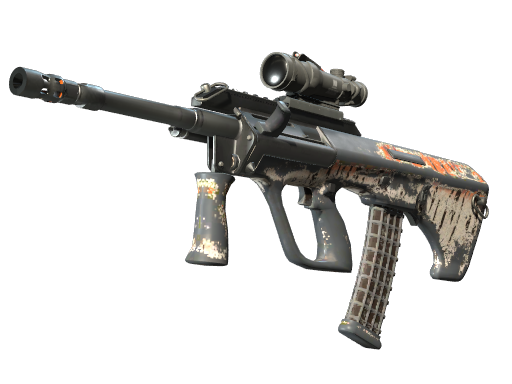 StatTrak™ AUG | Bengal Tiger (Battle-Scarred)