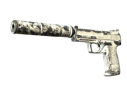 USP-S | Whiteout (Battle-Scarred)