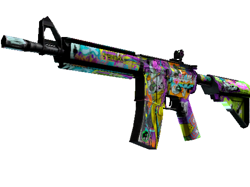 StatTrak™ M4A4 | In Living Color (Field-Tested)