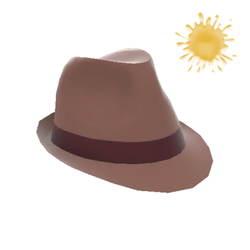 Vintage Fancy Fedora