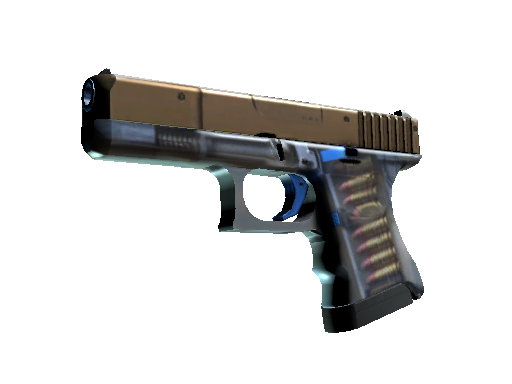 StatTrak™ Glock-18 | Clear Polymer (Minimal Wear)