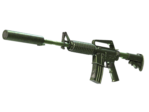 M4A1-S | Moss Quartz (Well-Worn)