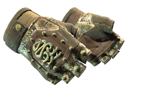 ★ Hydra Gloves | Rattler (Well-Worn)