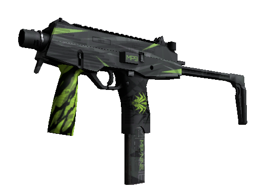 MP9 | Deadly Poison (Minimal Wear)