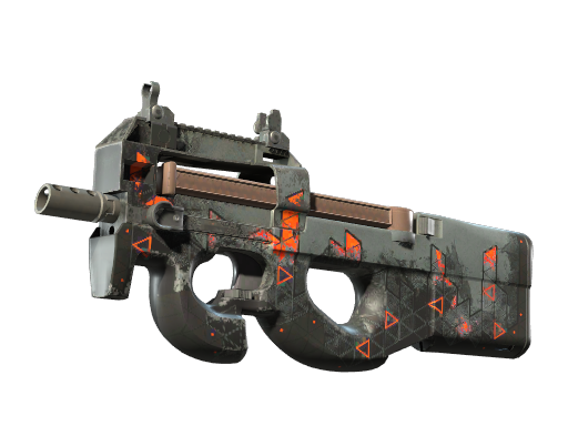 StatTrak™ P90 | Trigon (Well-Worn)