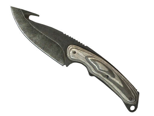 ★ Gut Knife | Black Laminate (Battle-Scarred)