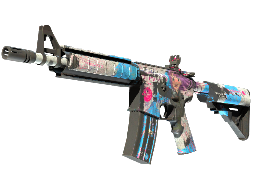 StatTrak™ M4A4 | Temukau (Battle-Scarred)