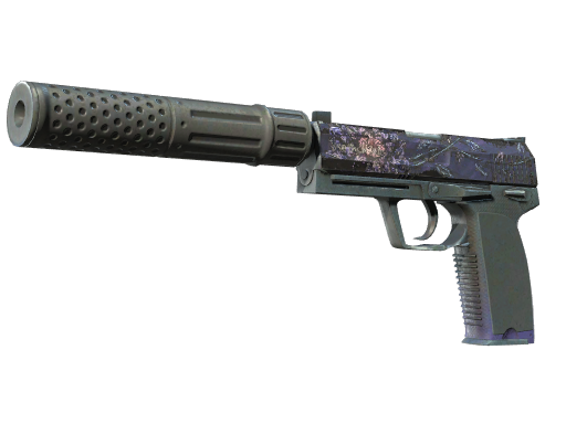 StatTrak™ USP-S | Black Lotus (Battle-Scarred)