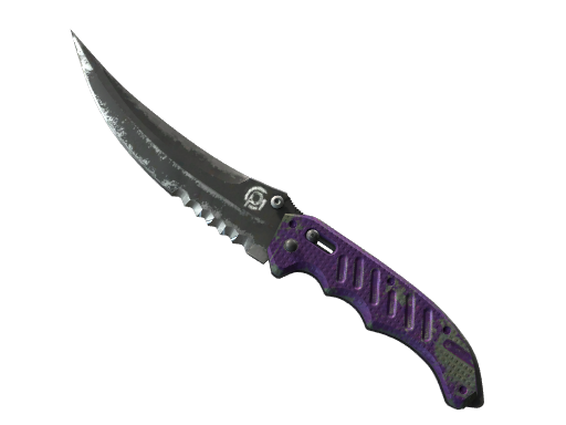 ★ Flip Knife | Ultraviolet (Battle-Scarred)