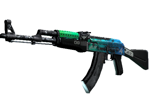 StatTrak™ AK-47 | Ice Coaled (Battle-Scarred)