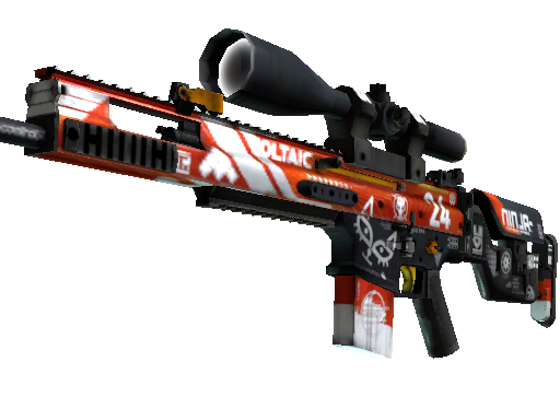 SCAR-20 | Bloodsport (Minimal Wear)