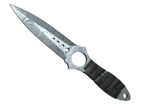 ★ Skeleton Knife | Damascus Steel (Well-Worn)
