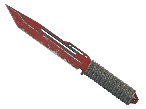 ★ Paracord Knife | Crimson Web (Battle-Scarred)