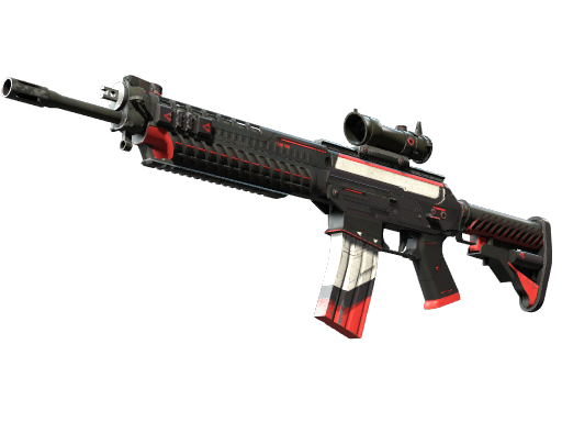 SG 553 | Cyrex (Well-Worn)