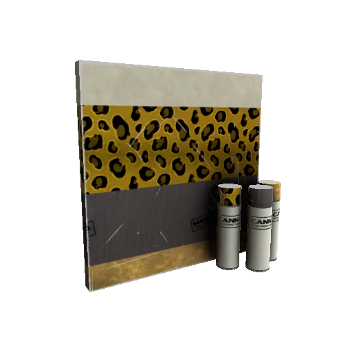 Leopard Printed War Paint (Minimal Wear)