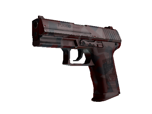 StatTrak™ P2000 | Red FragCam (Minimal Wear)