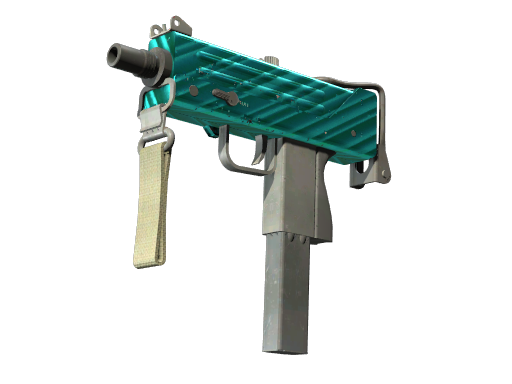 MAC-10 | Malachite (Well-Worn)