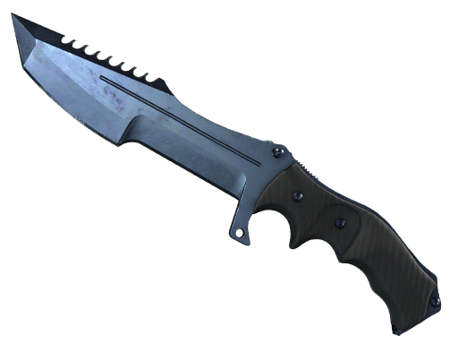 ★ Huntsman Knife | Blue Steel (Battle-Scarred)