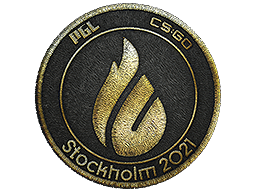 Patch | Copenhagen Flames (Gold) | Stockholm 2021