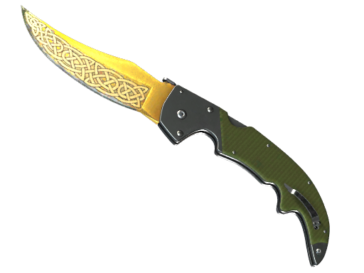 ★ Falchion Knife | Lore (Well-Worn)