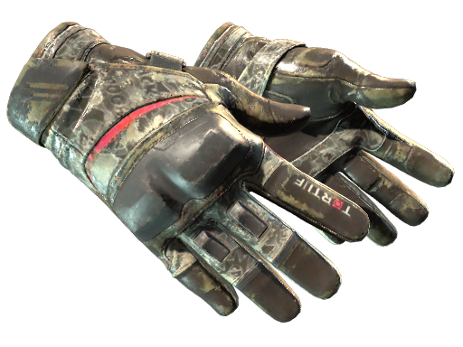 ★ Moto Gloves | Boom! (Battle-Scarred)