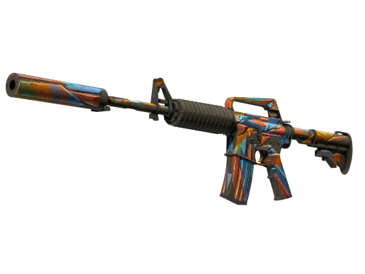 M4A1-S | Leaded Glass (Battle-Scarred)