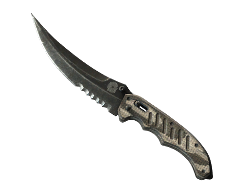 ★ Flip Knife | Black Laminate (Field-Tested)