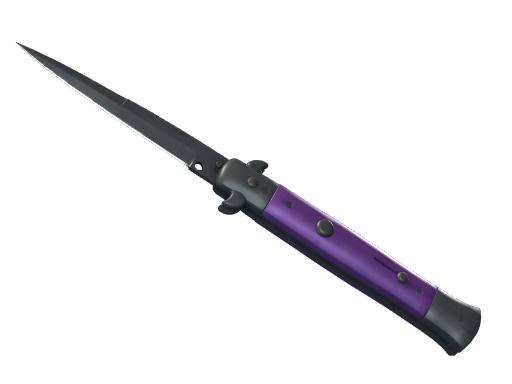 ★ StatTrak™ Stiletto Knife | Ultraviolet (Minimal Wear)