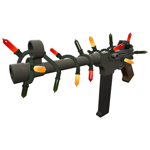 Strange Killstreak Festive SMG