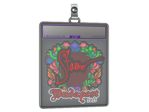 Sticker Slab | Staehr (Embroidered) | Budapest 2025